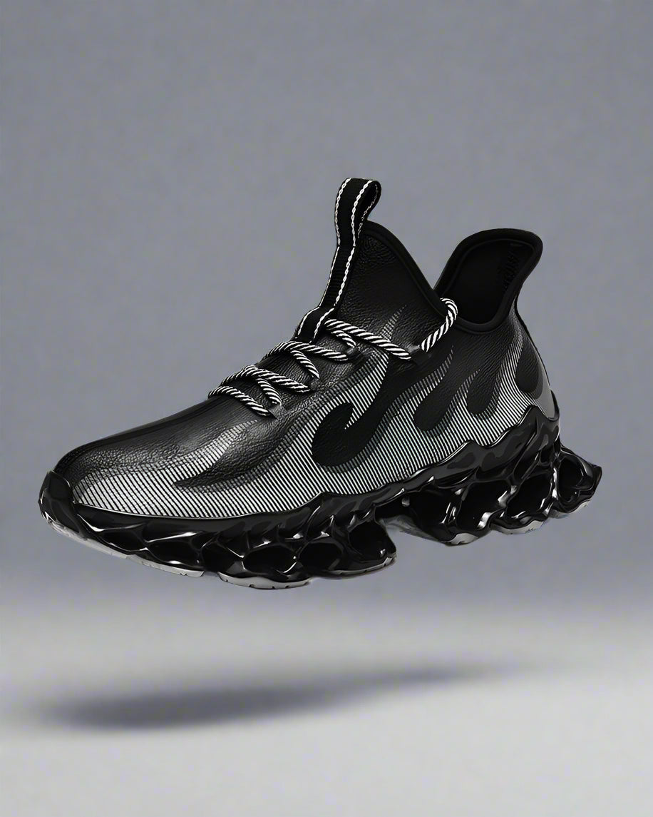 Fire-Infused Futuristic Kicks