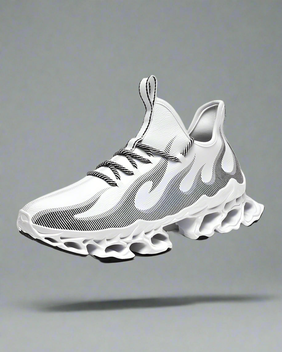 Fire-Infused Futuristic Kicks