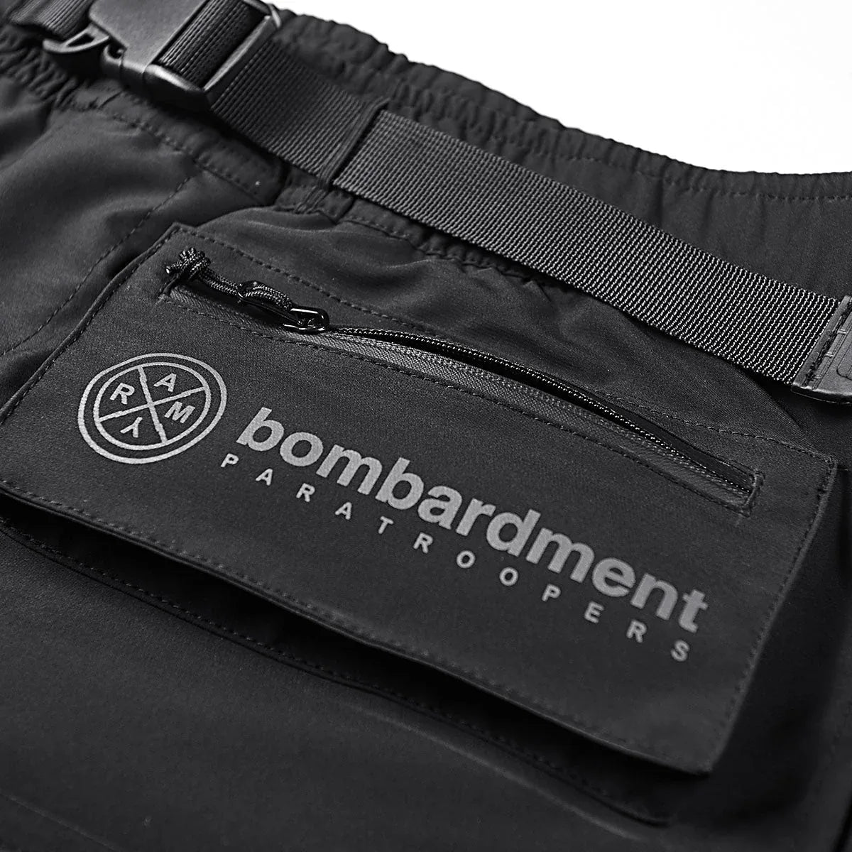 Techwear Urban Utility Shorts -  black shorts - Techwear Urban Utility Shorts for Everyday Movement
