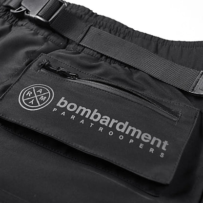 Techwear Urban Utility Shorts -  black shorts - Techwear Urban Utility Shorts for Everyday Movement