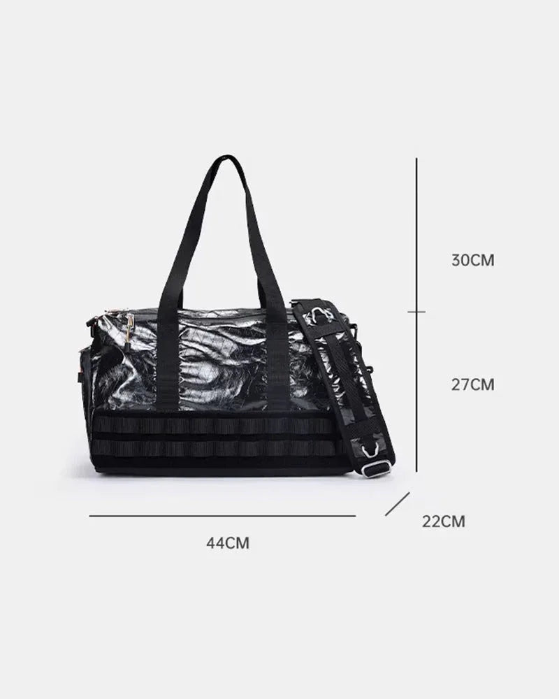 Thrill-Seeker's Versatile Sling Pack -  black bag - Versatile Sling Pack for Streetwear Enthusiasts