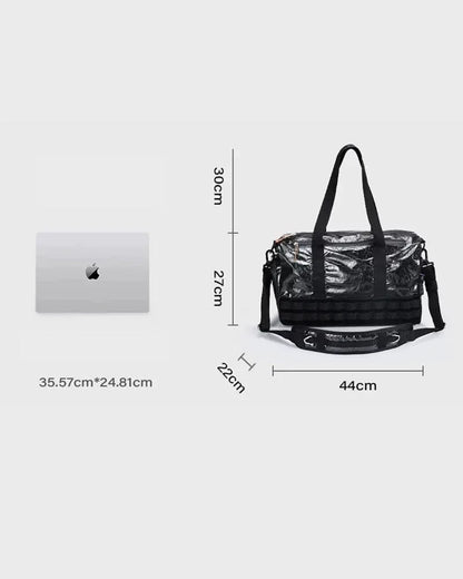 Thrill-Seeker's Versatile Sling Pack - soft techwear bag - Versatile Sling Pack for Streetwear Enthusiasts