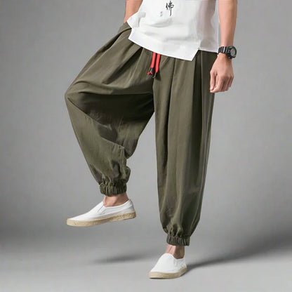 Timeless Cotton Hakama Pants -  comfortable pants - Comfortable Cotton Hakama Pants for Every Occasion