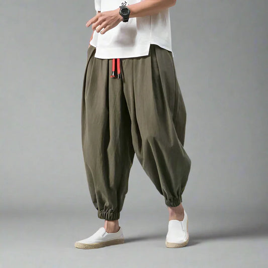 Timeless Cotton Hakama Pants - hakama pants - Comfortable Cotton Hakama Pants for Every Occasion