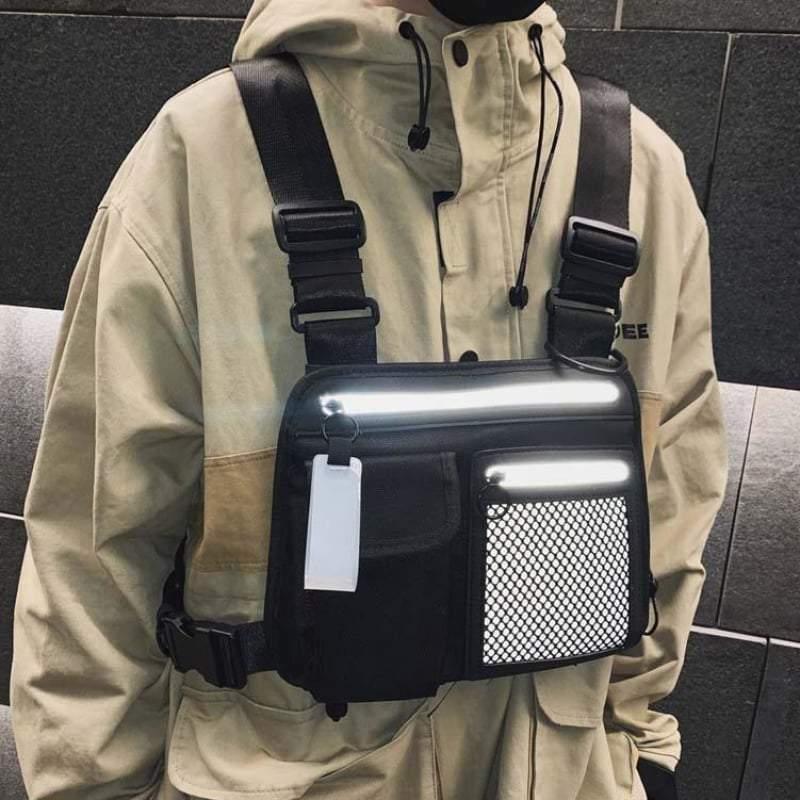 Lightweight Reflective Sports Chest Bag
