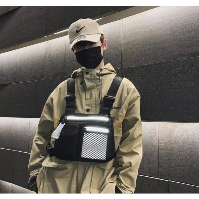 Lightweight Reflective Sports Chest Bag