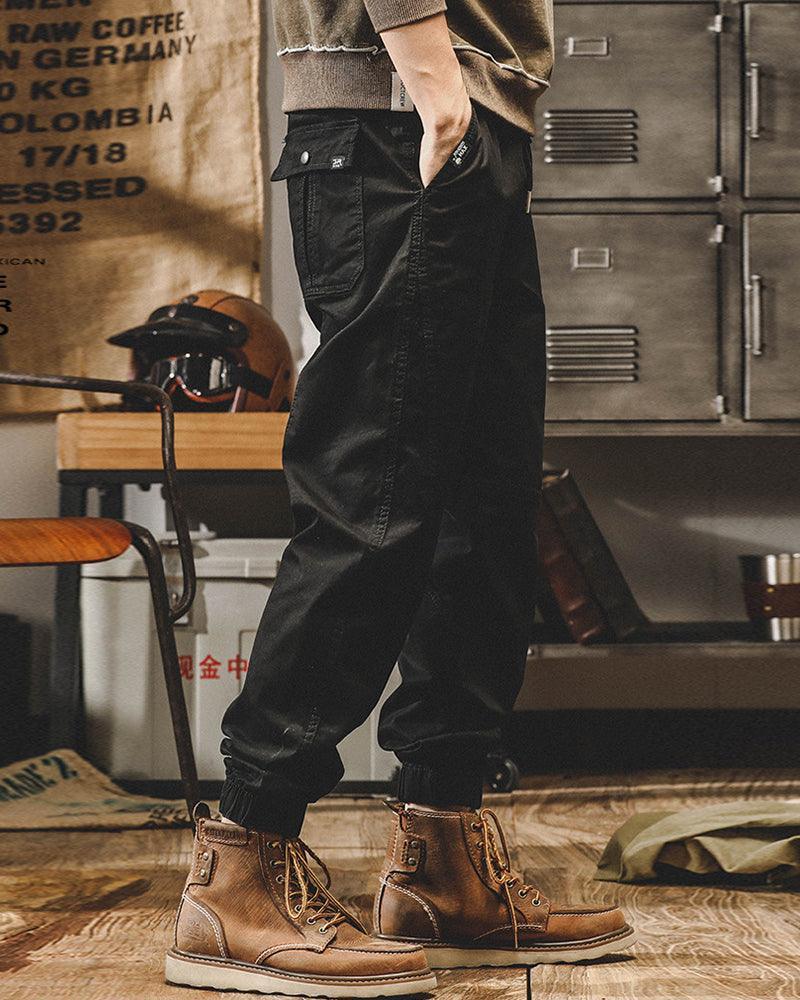 Tough Urban Cargo Pants -  stylish techwear pants - Futuristic Tough Urban Cargo Pants for Daily Use