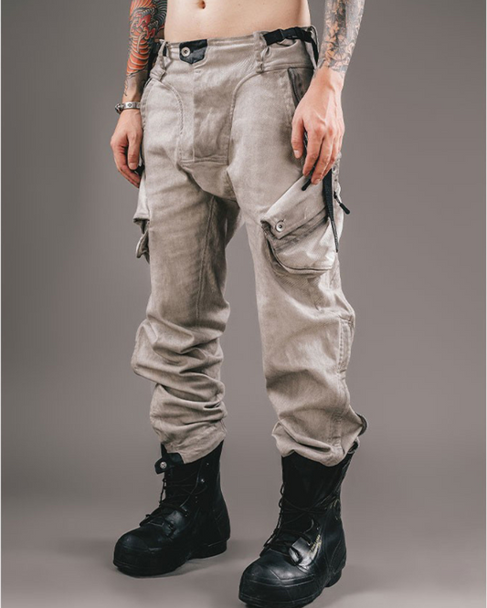Tough Vintage Cargo Trousers - cargo trousers - Stylish Cargo Trousers with Techwear Inspiration