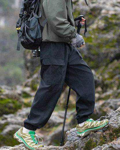Trail-Ready Cargo Hiking Pants -  moisture-wicking pants - Trail-Ready Cargo Pants for Hiking Adventures
