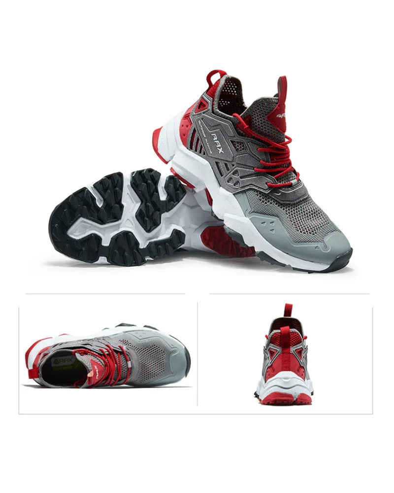 Trail-Ready Woven Hiking Shoes - outdoor hiking footwear - Lightweight Trail-Ready Hiking Shoes for Comfort