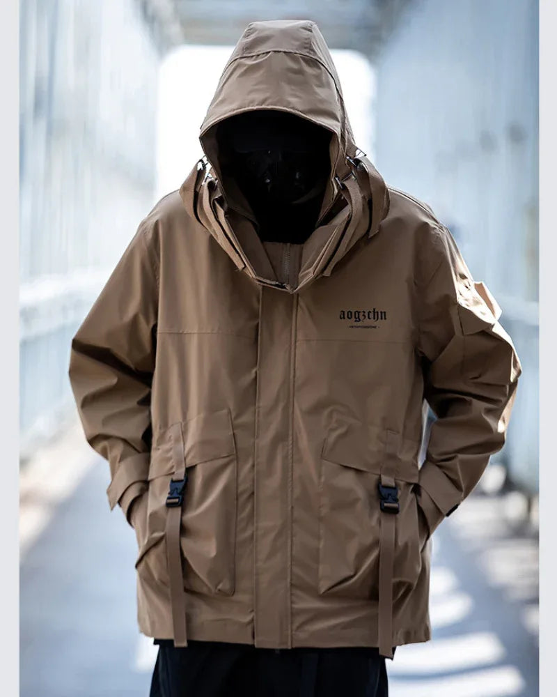 Transformable Unisex Jacket Duo -  layering jacket options - Transformable Unisex Jacket for Urban Style