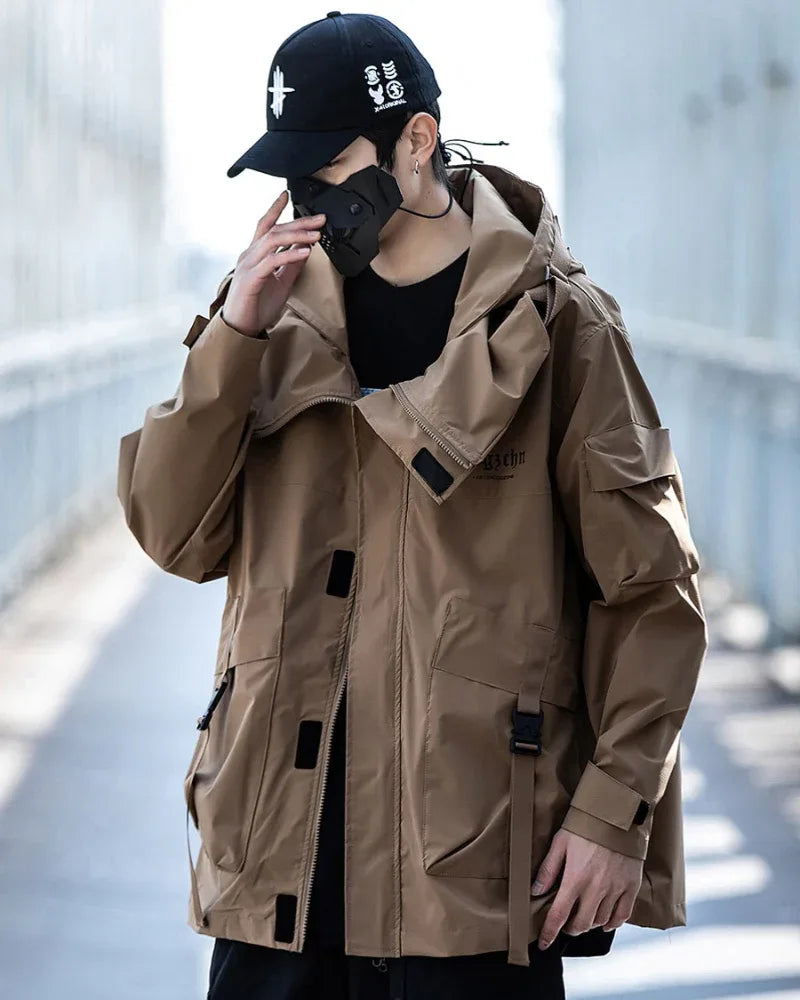 Transformable Unisex Jacket Duo - techwear - Transformable Unisex Jacket for Urban Style