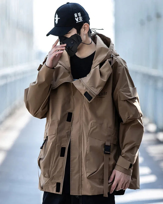 Transformable Unisex Jacket Duo - techwear - Transformable Unisex Jacket for Urban Style