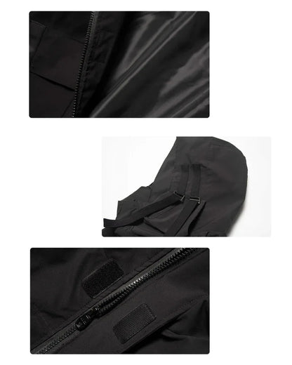 Transformable Unisex Jacket Duo -  transformable - Transformable Unisex Jacket for Urban Style