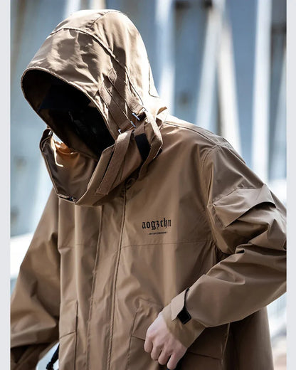 Transformable Unisex Jacket Duo -  transformable - Transformable Unisex Jacket for Urban Style