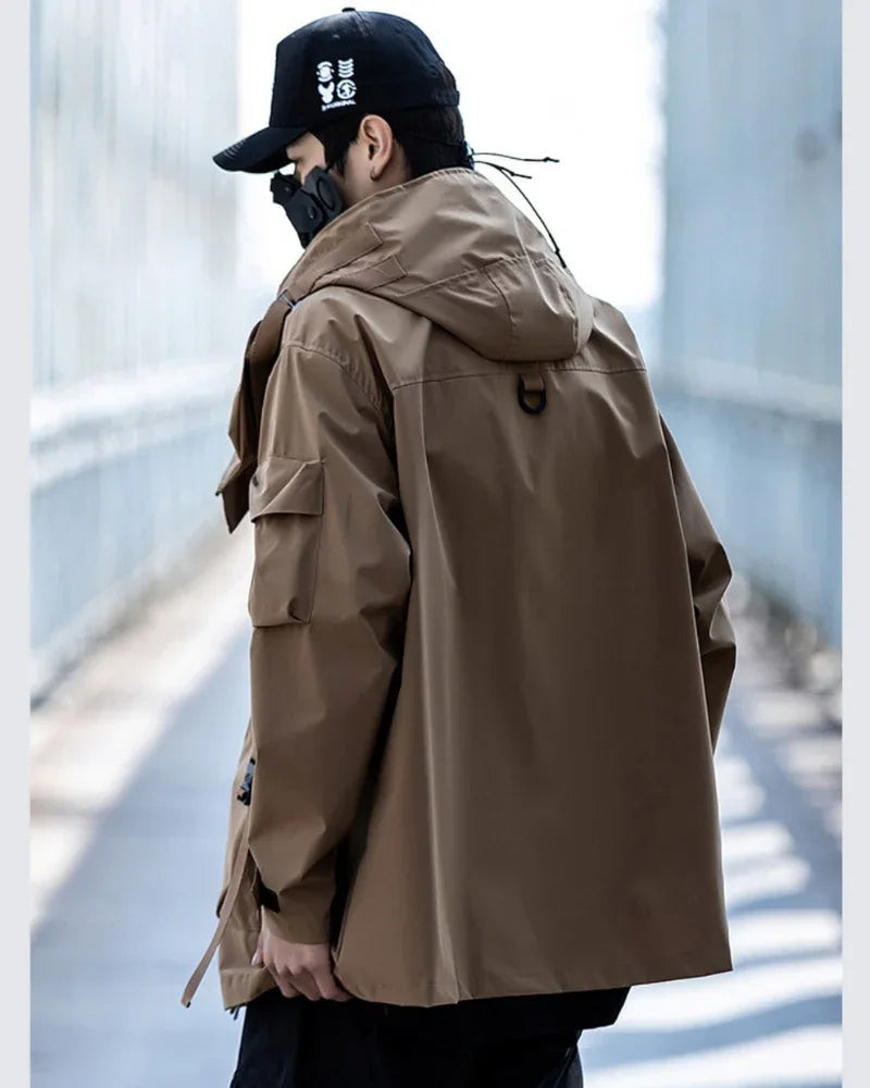 Transformable Unisex Jacket Duo -  urban jacket - Transformable Unisex Jacket for Urban Style