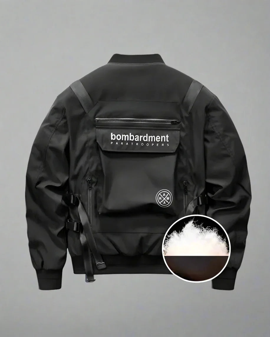 Transformative Bomber Backpack Hybrid -  practical gear - Stylish Bomber Backpack for Everyday Use
