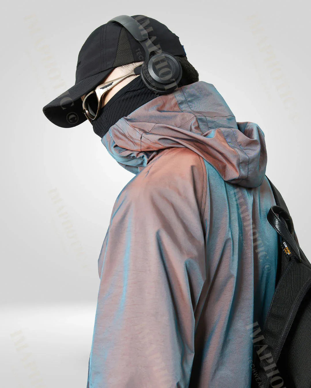 Transforming Hooded Windbreaker Jacket -  versatile outdoor jacket - Waterproof Color-Changing Windbreaker Jacket