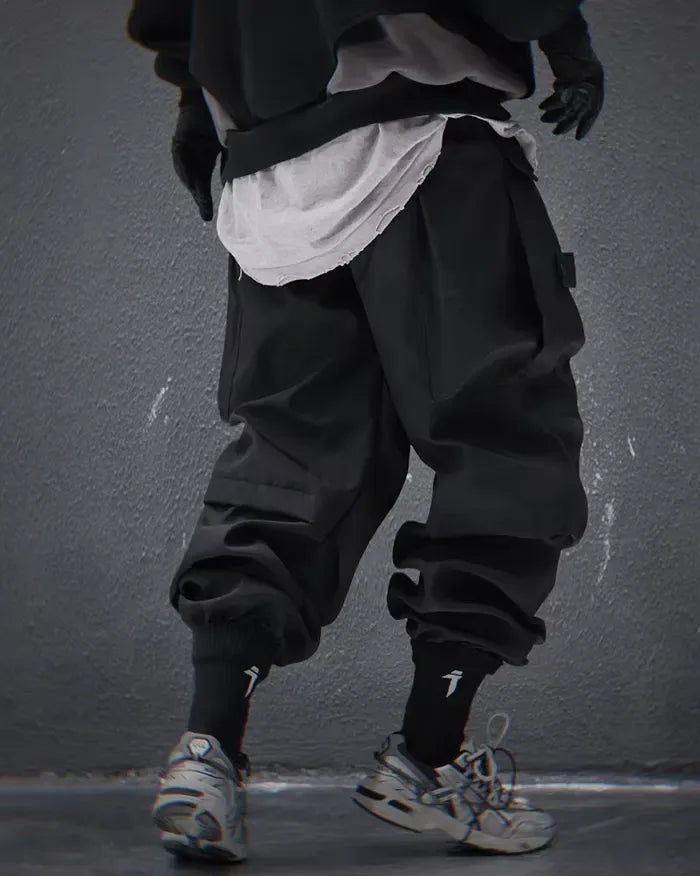 Trendy Baggy Cargo Joggers -  baggy joggers - Trendy Baggy Cargo Joggers for Everyday Wear