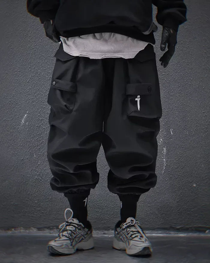 Trendy Baggy Cargo Joggers -  comfortable pants - Trendy Baggy Cargo Joggers for Everyday Wear