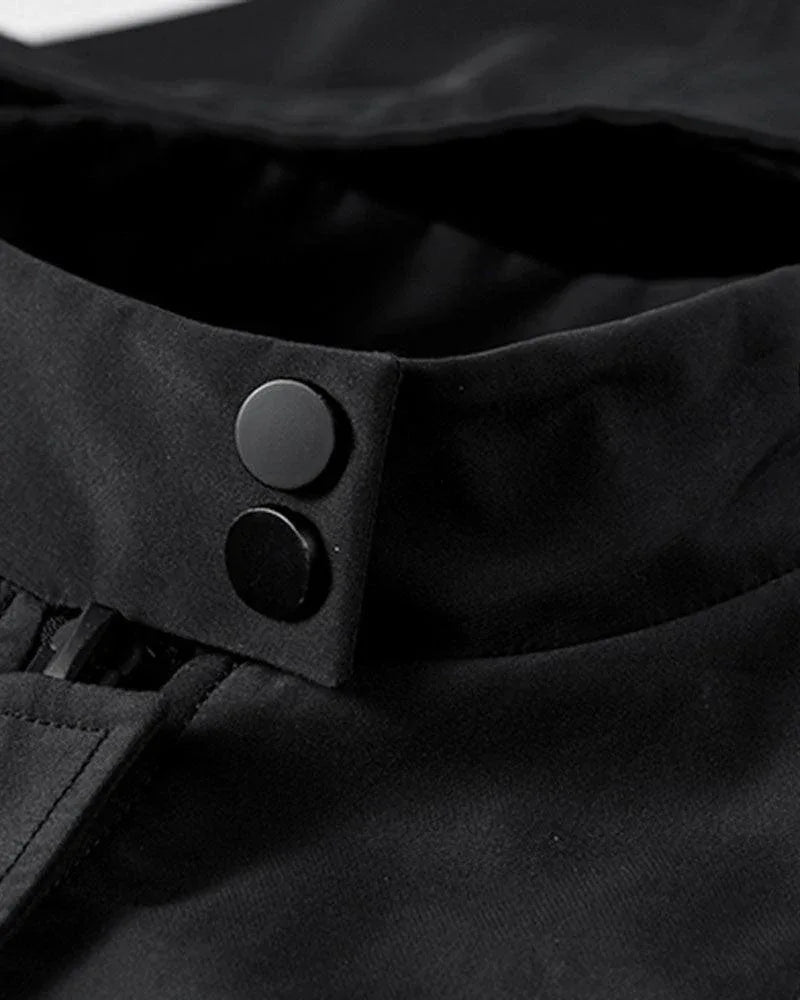 Trendy Hooded Short Sleeve Jacket -  comfy short sleeve jacket - Comfy Short Sleeve Hooded Jacket for Urban Style