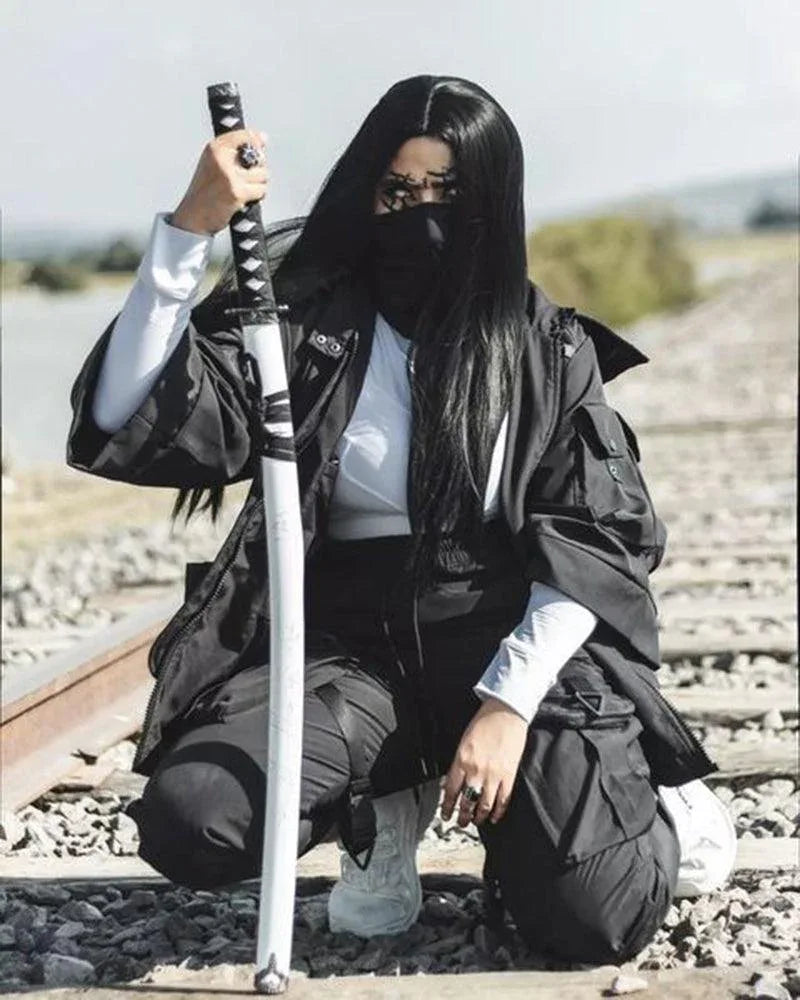 Trendy Hooded Short Sleeve Jacket -  techwear - Comfy Short Sleeve Hooded Jacket for Urban Style