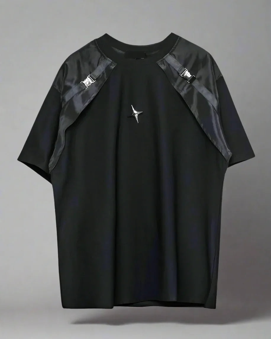 Trendy Layered Style Tee -  stylish street-style tee - Trendy Layered Style Tee for Effortless Looks