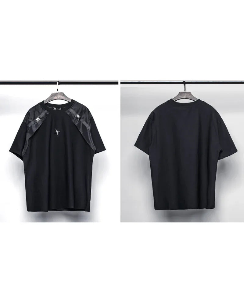Trendy Layered Style Tee -  versatile fashion top - Trendy Layered Style Tee for Effortless Looks