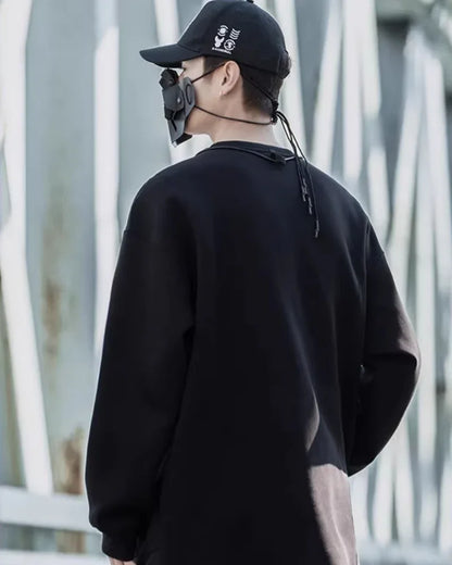 Trendy Unisex Urban Sweatshirt -  casual wear - Trendy Unisex Urban Sweatshirt for Everyday Comfort