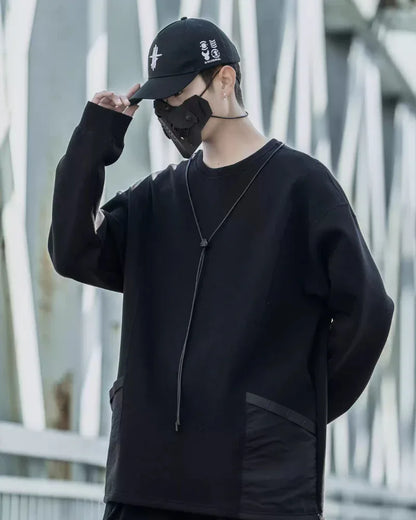 Trendy Unisex Urban Sweatshirt - crew neck sweatshirt - Trendy Unisex Urban Sweatshirt for Everyday Comfort