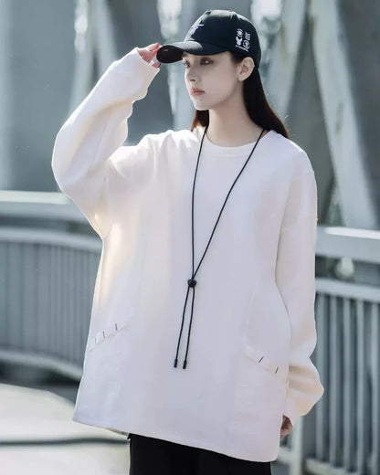 Trendy Unisex Urban Sweatshirt - sweatshirt - Trendy Unisex Urban Sweatshirt for Everyday Comfort