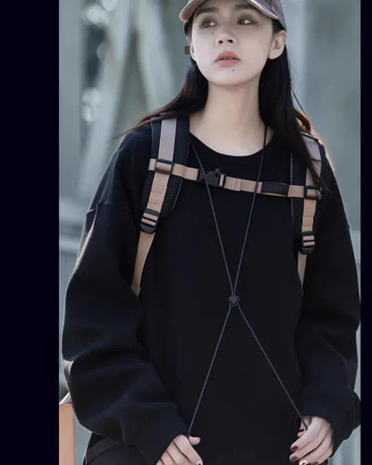 Trendy Unisex Urban Sweatshirt -  unisex - Trendy Unisex Urban Sweatshirt for Everyday Comfort