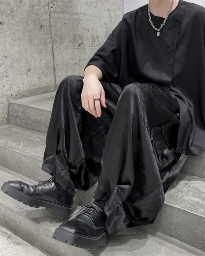 Trendy Urban Cargo Pants -  versatile black cargo pants - Stylish Urban Cargo Pants with Relaxed Fit
