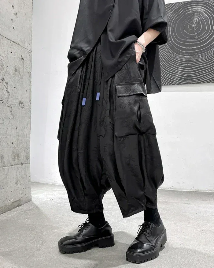 Trendy Urban Cargo Pants - cargo pants - Stylish Urban Cargo Pants with Relaxed Fit