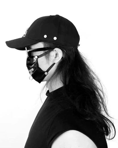 Trendy Zippered Urban Hat -  face slimming hat - Trendy Zippered Urban Hat for Everyday Style