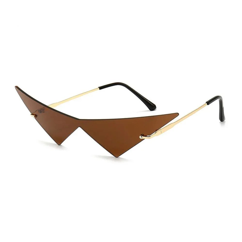 Triangle Glasses -  fashion sunglasses - Trendy Triangle Sunglasses for Unique Style