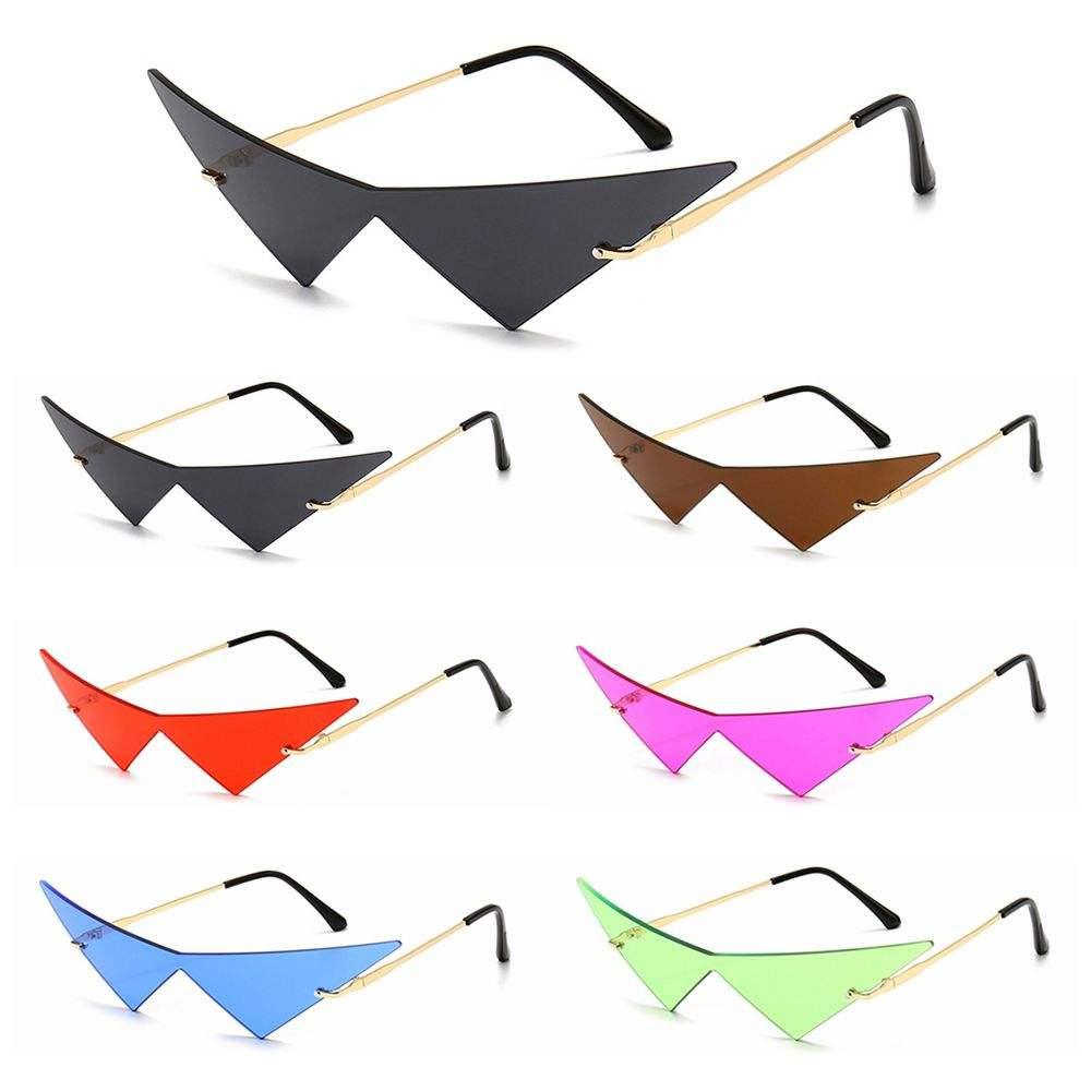 Triangle Glasses -  colorful triangle glasses - Trendy Triangle Sunglasses for Unique Style