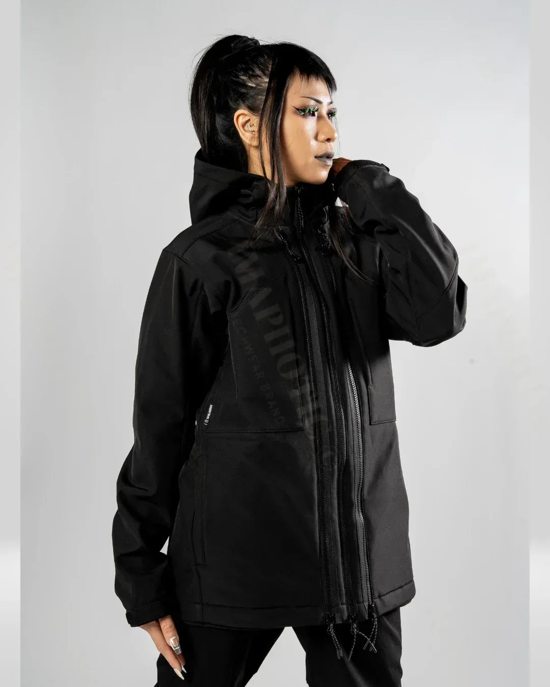 Triple-Zip Waterproof Soft Shell - techwear jacket - Triple-Zip Waterproof Soft Shell Windbreaker