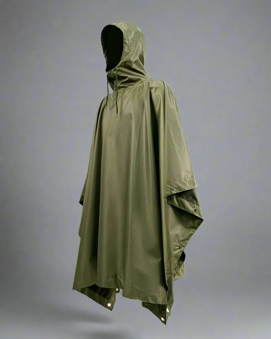 Ultimate All-Weather Rain Gear -  all-weather outfit - Stylish All-Weather Rain Poncho for Any Occasion