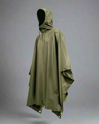 Ultimate All-Weather Rain Gear -  all-weather outfit - Stylish All-Weather Rain Poncho for Any Occasion