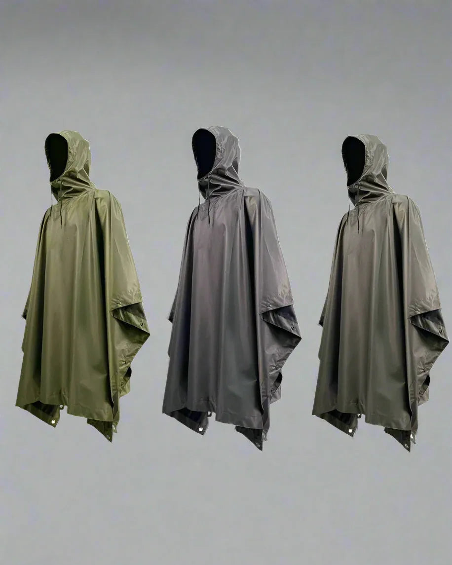 Ultimate All-Weather Rain Gear -  lightweight rainwear - Stylish All-Weather Rain Poncho for Any Occasion