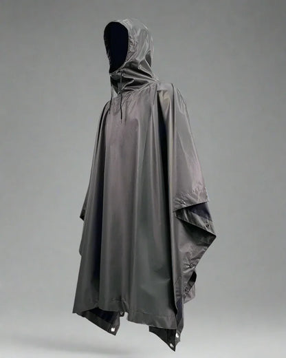Ultimate All-Weather Rain Gear - techwear poncho - Stylish All-Weather Rain Poncho for Any Occasion