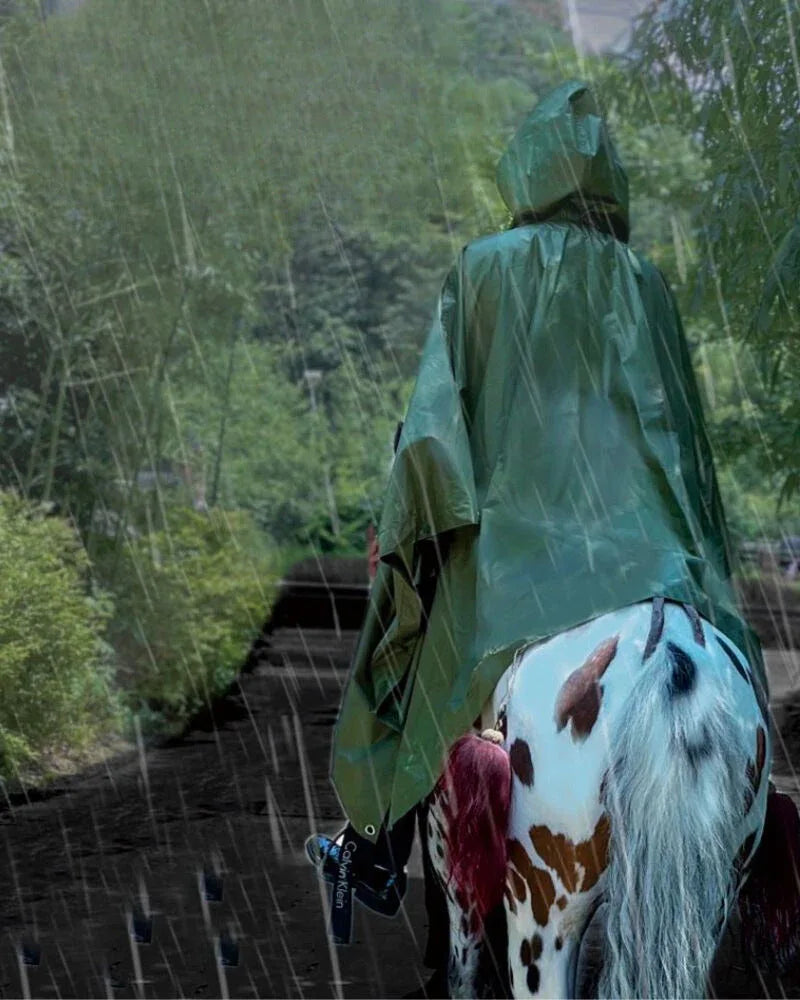 Ultimate All-Weather Rain Gear -  versatile rainwear - Stylish All-Weather Rain Poncho for Any Occasion