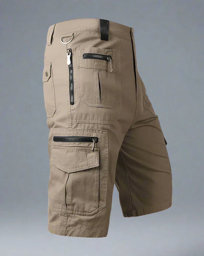 Ultimate Cargo Storage Shorts -  high-quality cotton shorts - Tactical Cargo Shorts for Outdoor Adventures