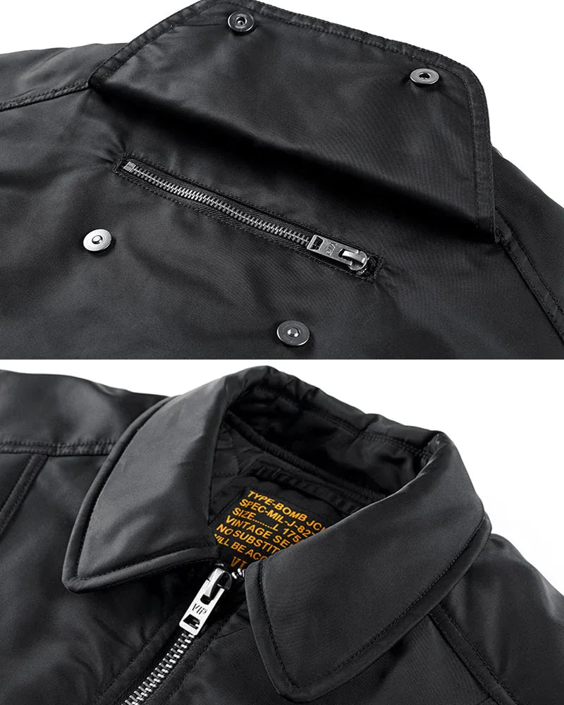 Ultimate Cotton Tech Bomber -  durable techwear - Ultimate Cotton Tech Bomber for Urban Style