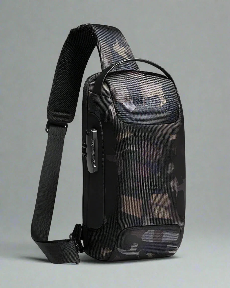 Ultimate Multifunctional Tech Sling -  multifunctional backpack - Multifunctional Tech Sling with USB Charging