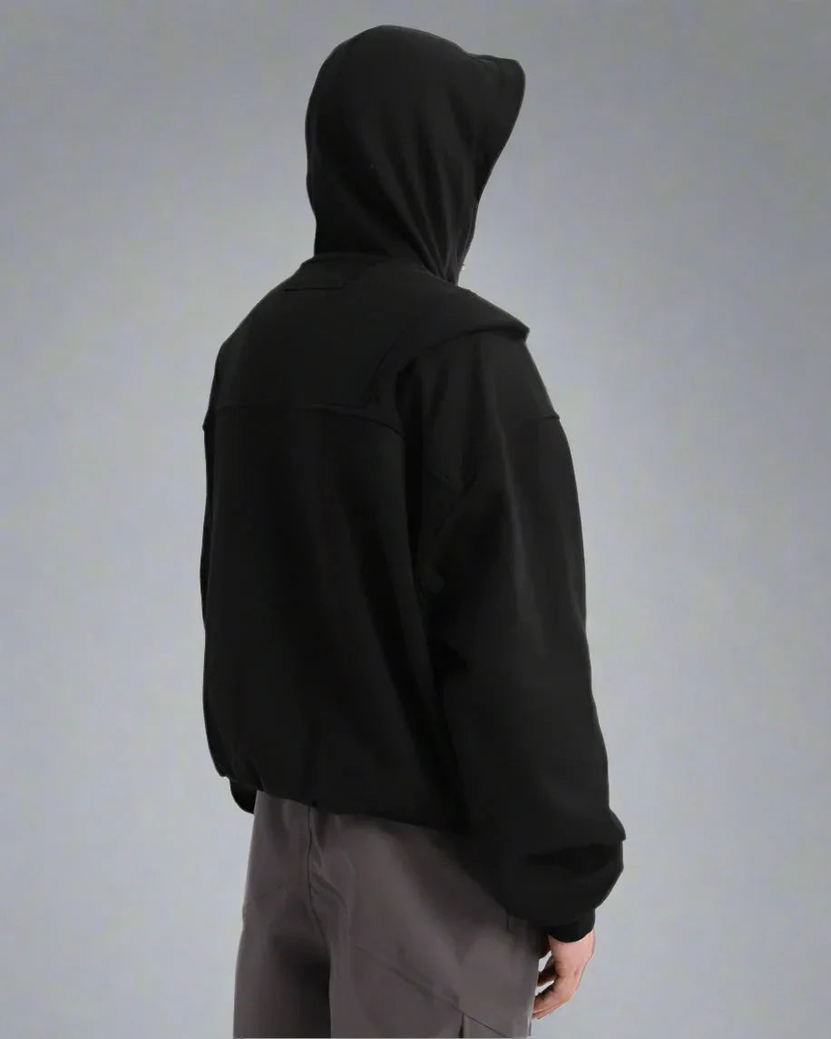 Ultimate Stylish Zip Hoodie -  comfortable activewear - Stylish Double Zip Hoodie for Active Lifestyles