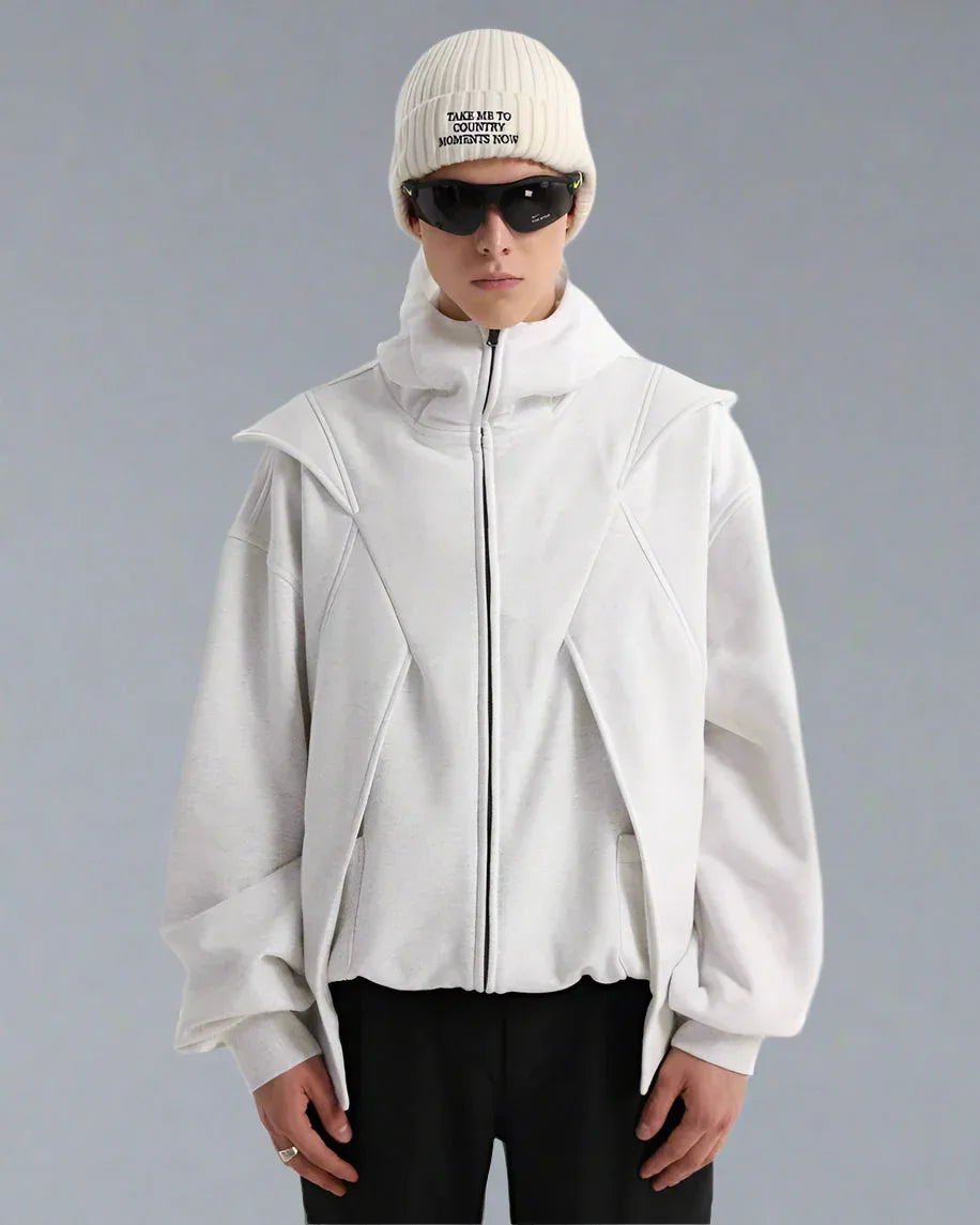 Ultimate Stylish Zip Hoodie - double zip hoodie - Stylish Double Zip Hoodie for Active Lifestyles