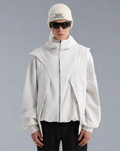 Ultimate Stylish Zip Hoodie - double zip hoodie - Stylish Double Zip Hoodie for Active Lifestyles