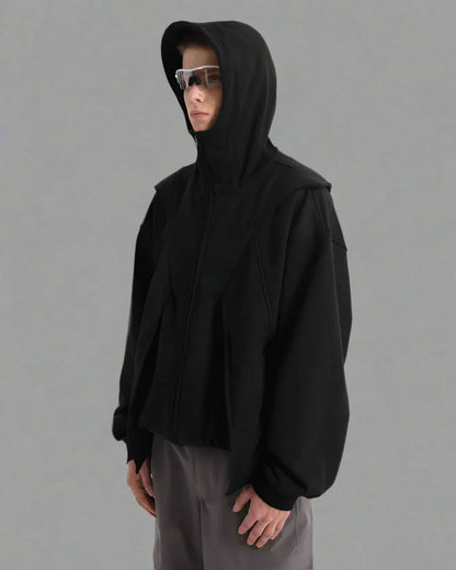 Ultimate Stylish Zip Hoodie -  gym apparel - Stylish Double Zip Hoodie for Active Lifestyles
